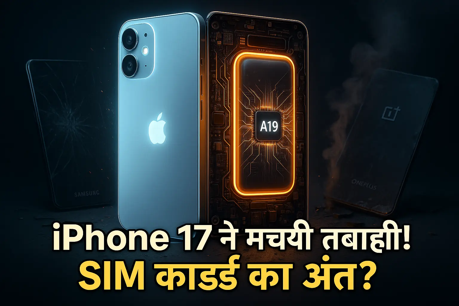 iPhone 17 ने मचायी तबाही! क्या सच में बंद हो जाएगा SIM कार्ड? 5 बड़े बदलाव जानकर उड़ जाएँगे होश
